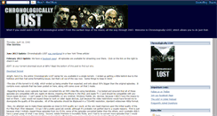 Desktop Screenshot of chronologicallylost.com